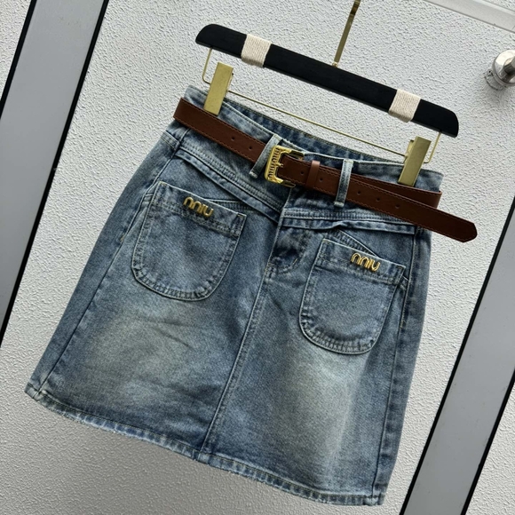 MIU MIU denim skirt